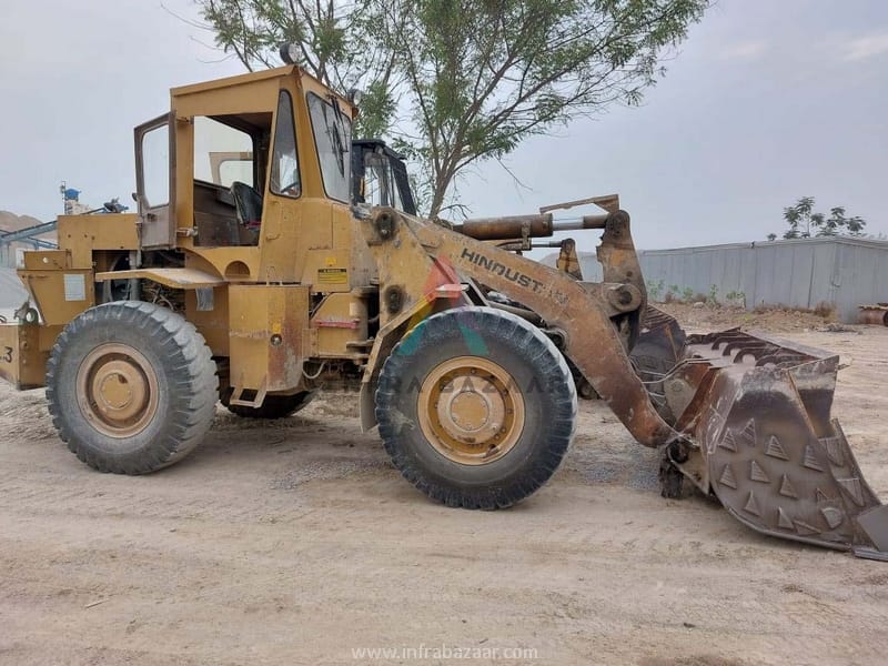 2016 model Used Hindustan HM2021  Wheel Loader for sale in Hyderabad by owners online at best price, Product ID: 450427, Image 7- Infra Bazaar